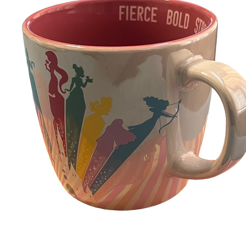 Disney Parks Princess Fierce Bold Strong Coffee Tea Mug - Picture 3 of 7